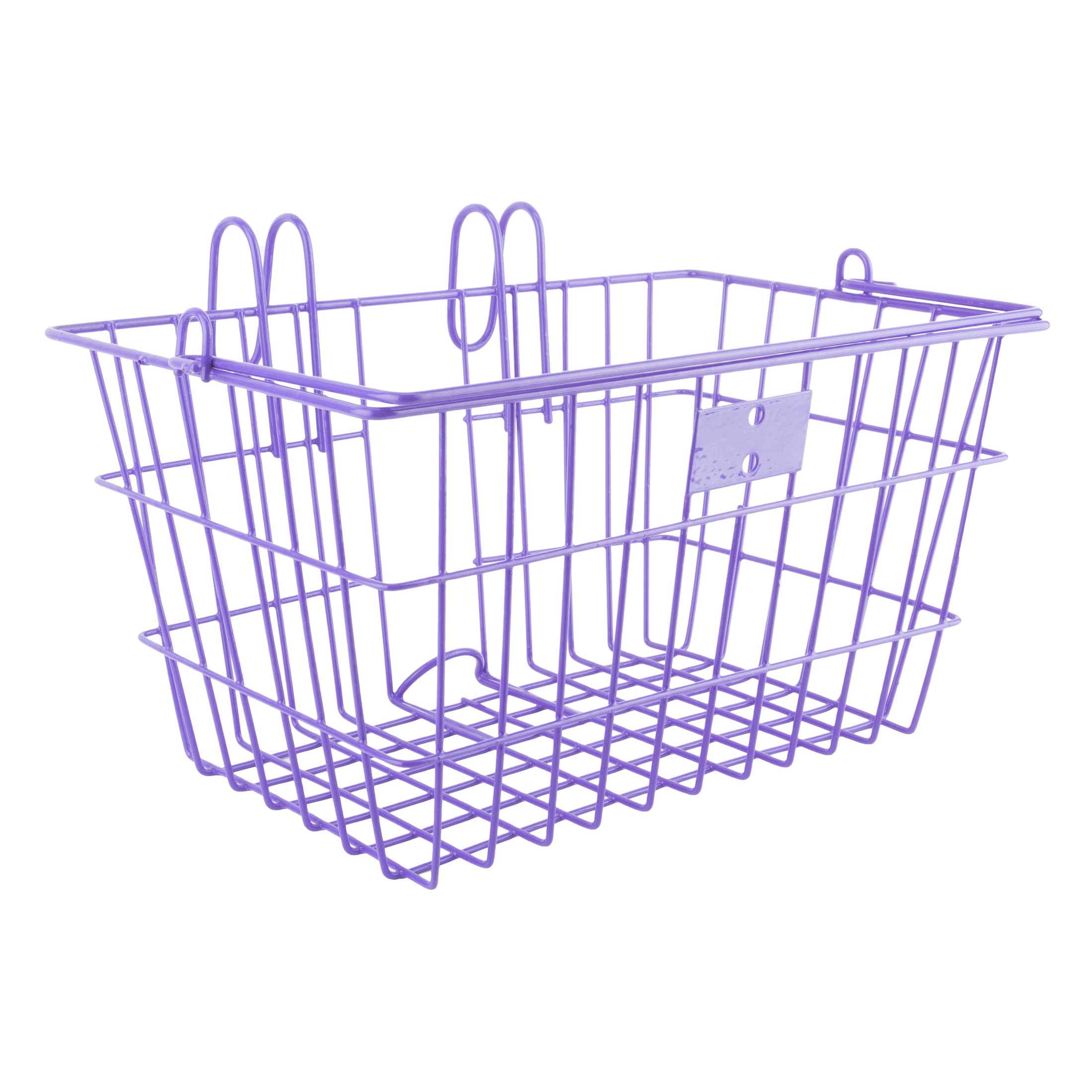 Sunlite Wire Lift-Off Front Basket, Purple