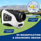 Golf Rangefinder Jiehome X3 660Yds Rangefinder With Slope Switch For Tournament Legal, Rechargeable Laser Range Finders With Mag