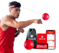 Boxbollen Original With App, Used By Celebrities - Mma Gear Boxing Ball - Boxing Reflex Ball With Adjustable Strap - Interactive