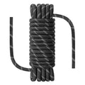 NorthPada 3/8 in (10mm) x 100 ft (30m) Floating Dock Line - Marine, Anchor, Kayak & Rescue Rope - Black