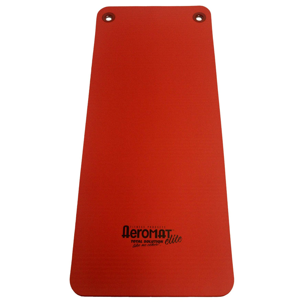 Aeromat Elite Workout Mat With Eyelets, Green, 1/2X20X48-Inch