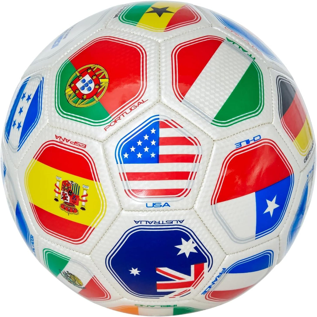 Tripact Inc World Flags Official Size 5 Soccer Ball - Fsb 134