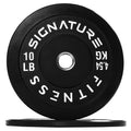 Fitvids Olympic Bumper Plates Set, 2'' Weight Plates For Strength Training & Weightlifting, Pair Of 10Lbs
