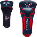 Team Golf Nfl Houston Texans Single Apex Driver Head Cover Golf Club Single Apex Driver Headcover, Fits All Oversized Clubs, Tru