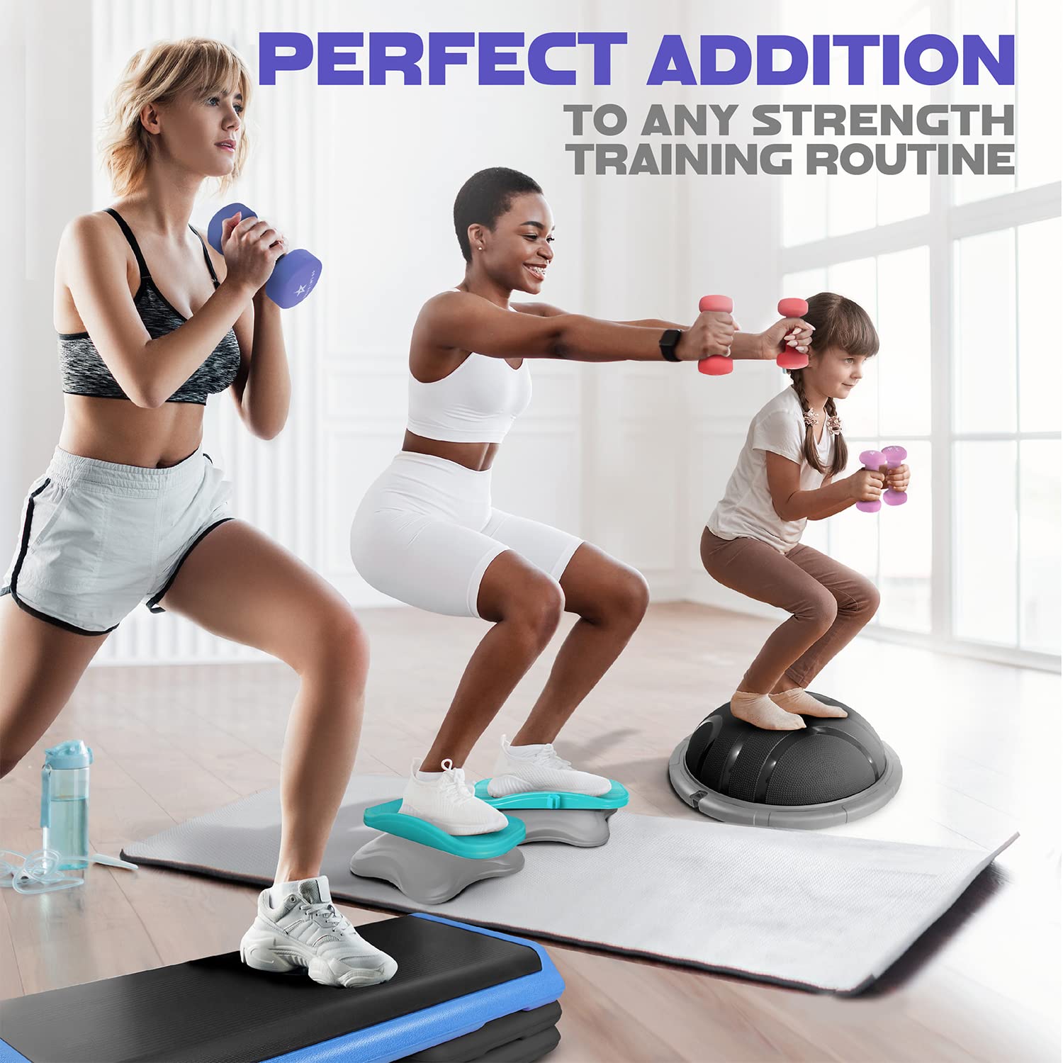 Yes4All 20Lbs Pair Non-Slip, Hexagon Neoprene Dumbbells Hand Weights Set For Muscle Toning, Strength Building, Weight Loss (Medi