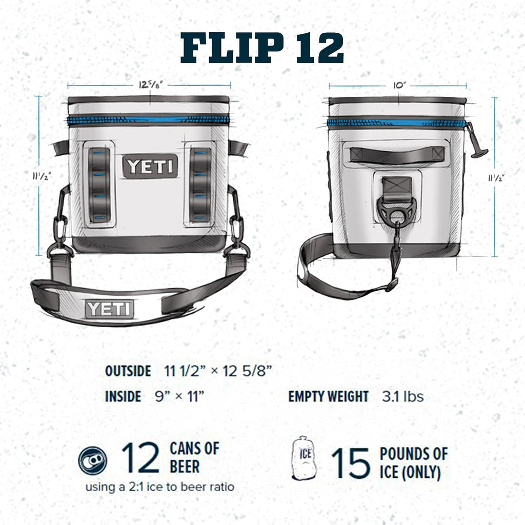 YETI Hopper Flip 12 Portable Cooler, Highlands Olive