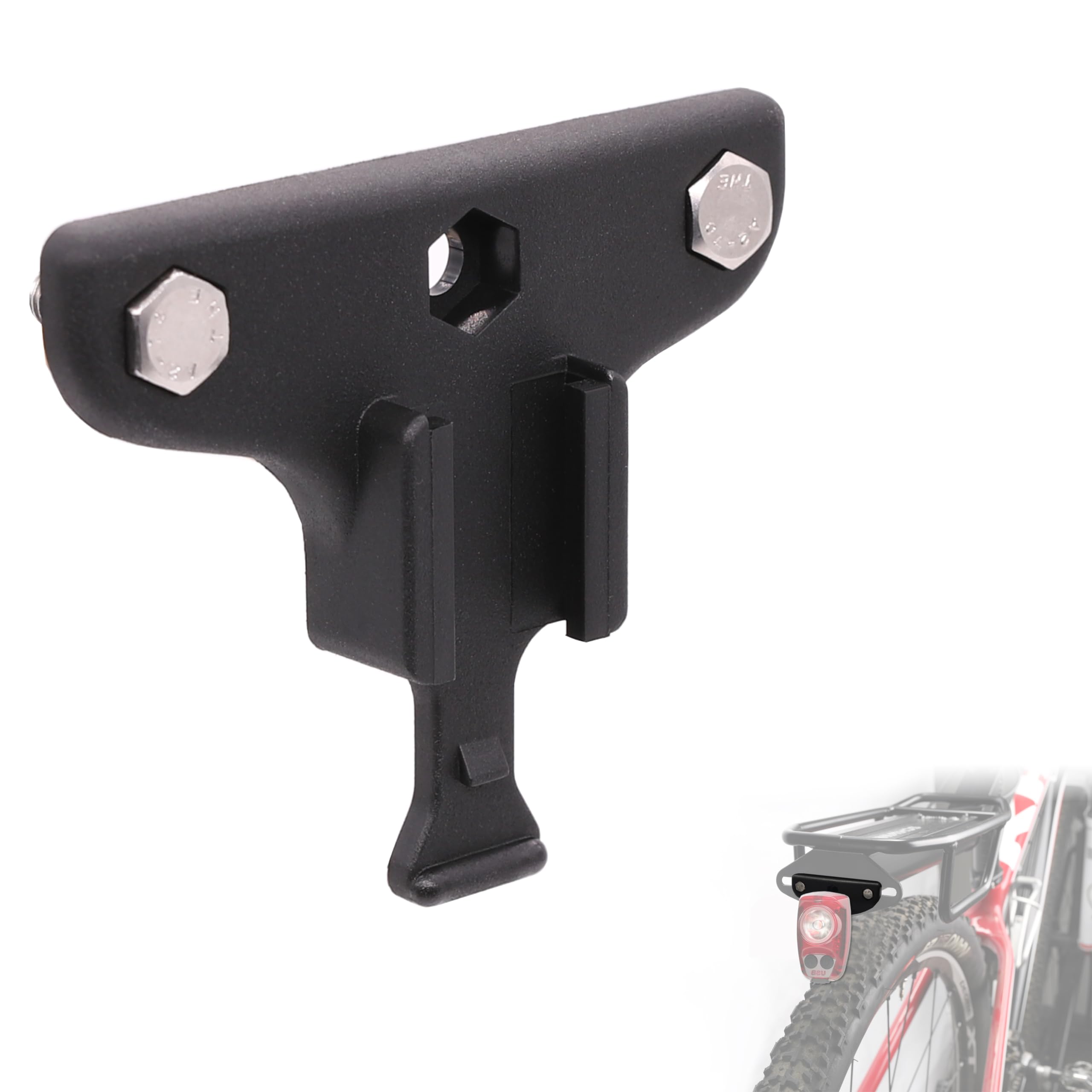 Cygolite Tail Light Rack Mount - for Hypershot, Hotshot Pro, and Hotshot Series Bicycle Taillights with Hard Mounts (Genuine Mou