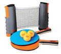 Outside Inside Backpack Travel Ping-Pong Set For Camping, Backyard & Outdoors