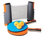 Outside Inside Backpack Travel Ping-Pong Set For Camping, Backyard & Outdoors