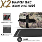 Yes4All Workout Sandbags, Heavy Duty Sandbags For Fitness, Conditioning, Mma & Combat Sports - Camouflage - M
