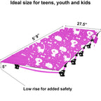 Kids Camping Cot And Toddler Travel Bed | Lightweight And Compact Cots For Sleeping | Portable Folding Cot For Toddler, Kids, Yo
