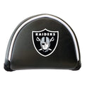 Team Golf NFL LAS Vegas Raiders Putter Cover - Mallet (Color) - Printed Team Golf NFL Putter Cover - Mallet Printed, Fits Most M