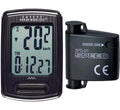 CATEYE Urban Wireless+ Bike Computer - Wireless Speedometer with Backlight, Calorie Tracking, FlexTight Mount, Auto Start/Stop, 
