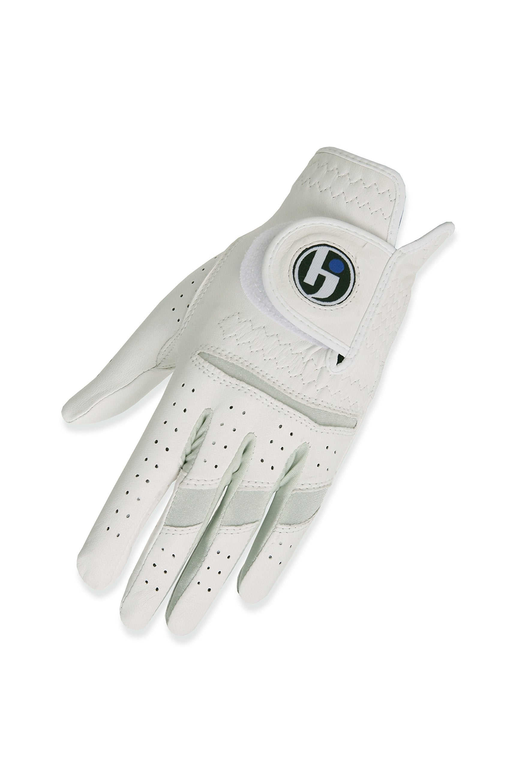 Hj Glove Women'S Snow White Durasoft Golf Glove, Medium, Left Hand