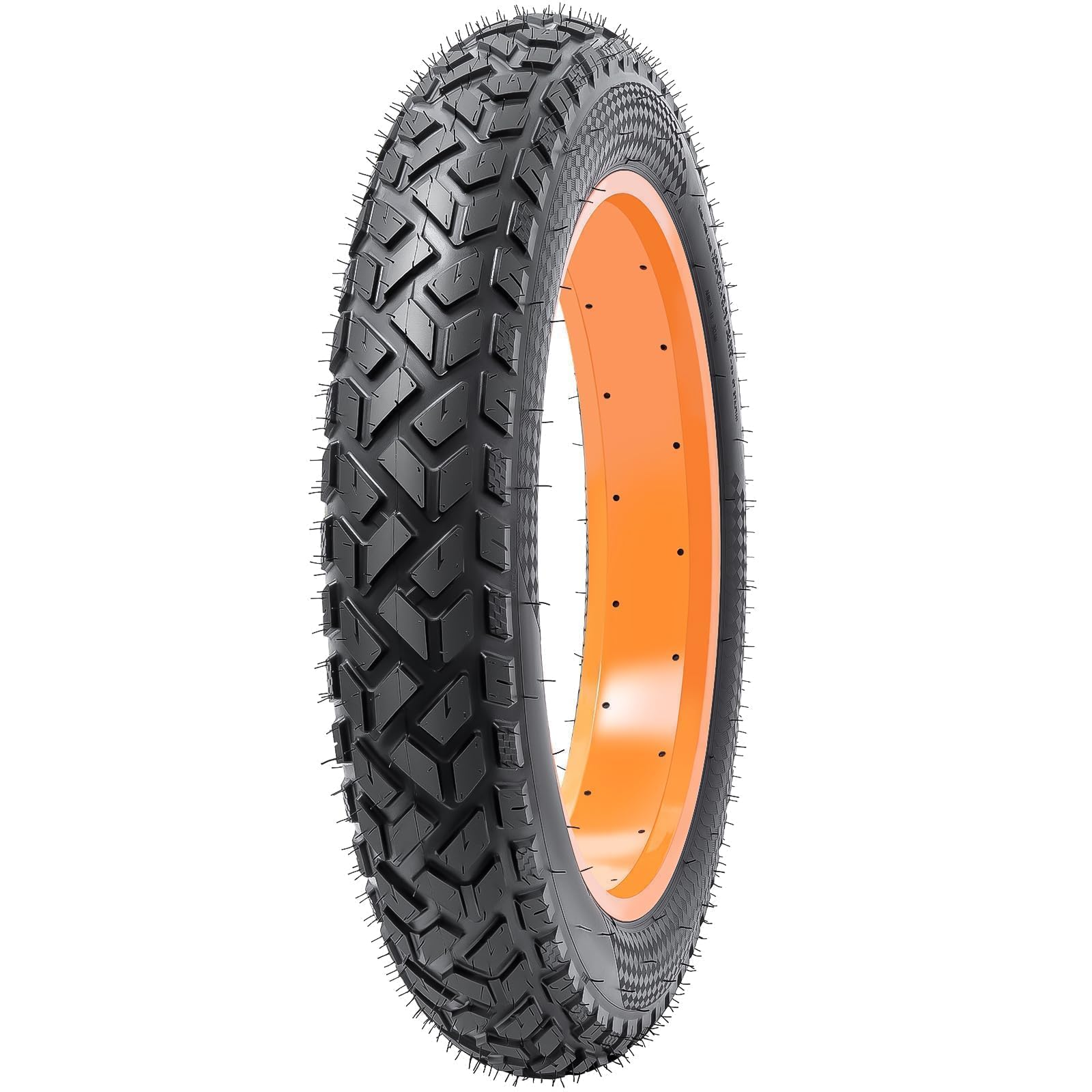 2 Pack 20'' E-Bike Fat Tires Heavy Duty 20 X 4.0 (102-406) Plus 20'' Bike Tubes 20 X 3.5/4.0 Av32Mm And 2 Nylon Rim Strips Compa