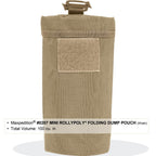 Maxpedition Mini Rollypoly Folding Dump Pouch (Khaki)