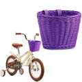 Kids Bike Basket for Boys Girls, Front Toddler Tiny Tricycle Baskets Bike Accessories Small Scooter Arts and Crafts Bike Decorat