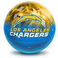 Los Angeles Chargers Nfl On Fire Bowling Ball 10Lbs
