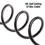 Master Lock Bike Lock Cable With Combination Black, 8143D
