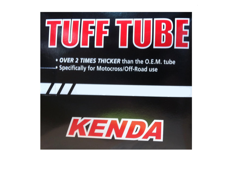 Kenda 64405293 Heavy Duty Motorcycle Tube - 90/100-16(3.50-16) Tr-6 , Black