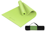 Primasole Yoga Mat With Carry Strap For Yoga Pilates Fitness And Floor Workout At Home And Gym 1/3 Thick (Lime Green Color) Pss9
