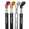 Djc Bike Suspension Seatpost Shock Absorber Damper Post 272 309 316 Mm, Lightweight Aluminum Body (Black Head, 339Mm(Consist Of 