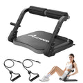 Ab Machine,Sit Up Exercise Equipment& Core Machine, Workout Equipment,Adjustable Ab Trainer with 3 Resistance Levels and Removab