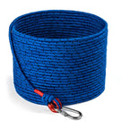 Loreso Strong Magnet Fishing Rope Carabiner, Camping Rope - Heavy Duty 1200 Lb Strength All Purpose Ropes, 1/3 Inch Reinforced P