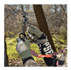 Muddy Outdoors Safe-Line 30' Durable Nylon Outdoor Hunting & Treestand Safe System For Tree Climbing - Single Pack