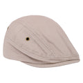 Zacharias MenS Cotton Beret Golf Cap A603 (Light Beige ;Free Size) (Pack Of 1)