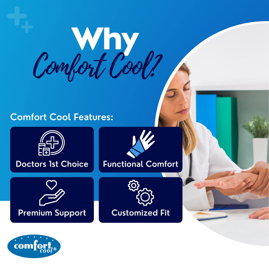 Comfort Cool Thumb Cmc Restriction Splint, Left Medium Plus 7-78 To 8-14