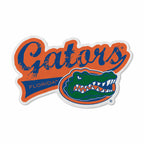 Rico Industries Ncaa Florida Gators Distressed Shape Cut Pennant - Home And Living Room D  Cor - Soft Felt Ez To Hang