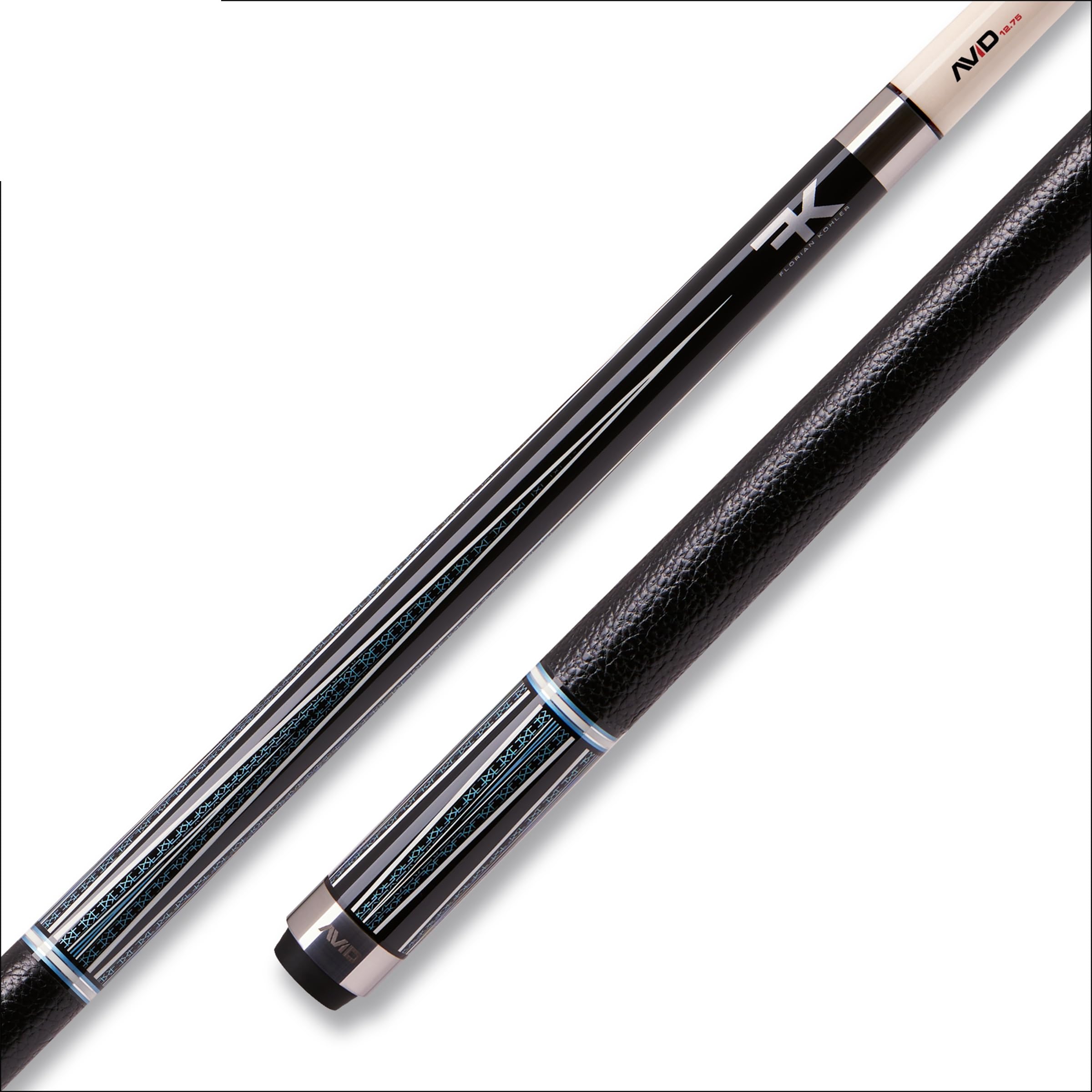 Cuetec Avid Opt-X Series Pool Cue (Blue, 12.75MM)