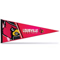 Rico Industries Ncaa Louisville Cardinals Primary 12'' X 30'' Felt Wall D  Cor Pennant - Great For Home/Bed Room/Man Cave D  Cor