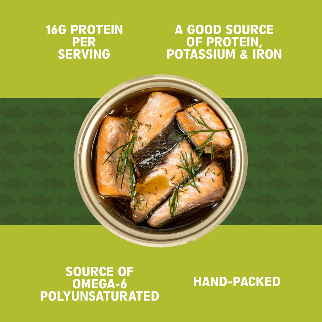 Scout Rainbow Trout With Dill | Responsibly Sourced Seafood Tins | Rainbow Trout In Bpa-Free, Recyclable Cans (Pack Of 1 X 90G T