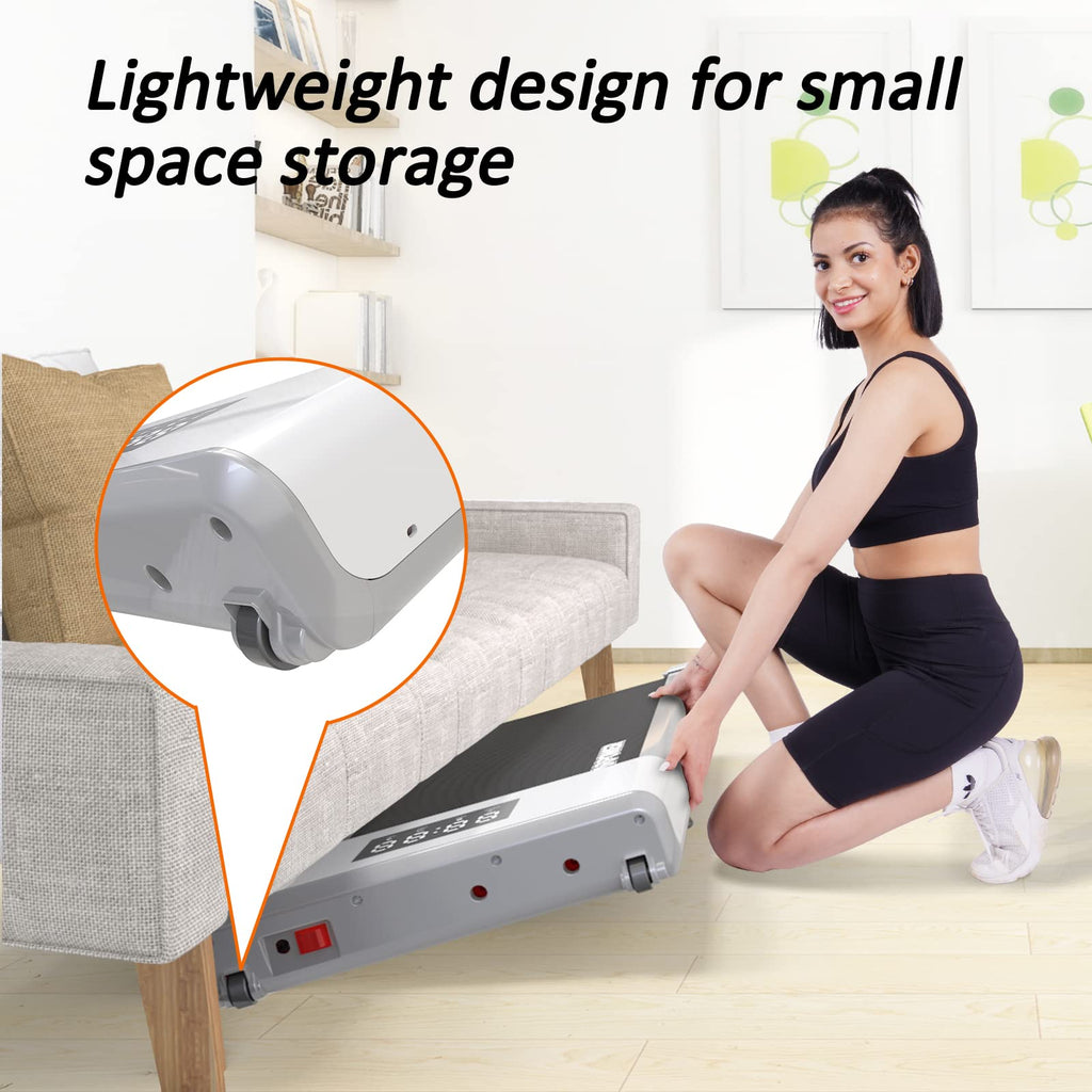 Walking Pad, Under Desk Treadmill 2 In 1 For Home/Office With Remote Control, Walking Treadmill, Portable Treadmill In Led Displ