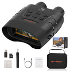 Night Vision Goggles,4K Infrared Night Vision Binoculars For Viewing In 100% Darkness With Hd Large Screen, 5X Digital Zoom & 7 