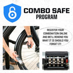 Kryptonite Kryptoflex Bike Lock Cable, 6Ft Long 10Mm Thick Heavy Duty Braided Steel Cable Anti-Theft Security Lock For Outdoor E