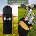 River Hill Golf Golf Ball Retriever, 3 Pieces Aluminum Alloy Picker Upper Tube W/Storage Bag, 25 Golf Balls Shagger Grabber, 41.