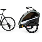 Burley Dlite X, 1 And 2 Seat Kid Bike Trailer & Stroller