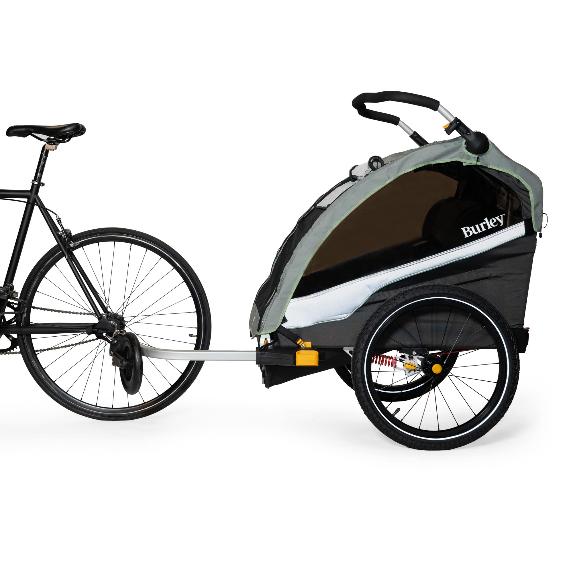 Burley Dlite X, 1 And 2 Seat Kid Bike Trailer & Stroller