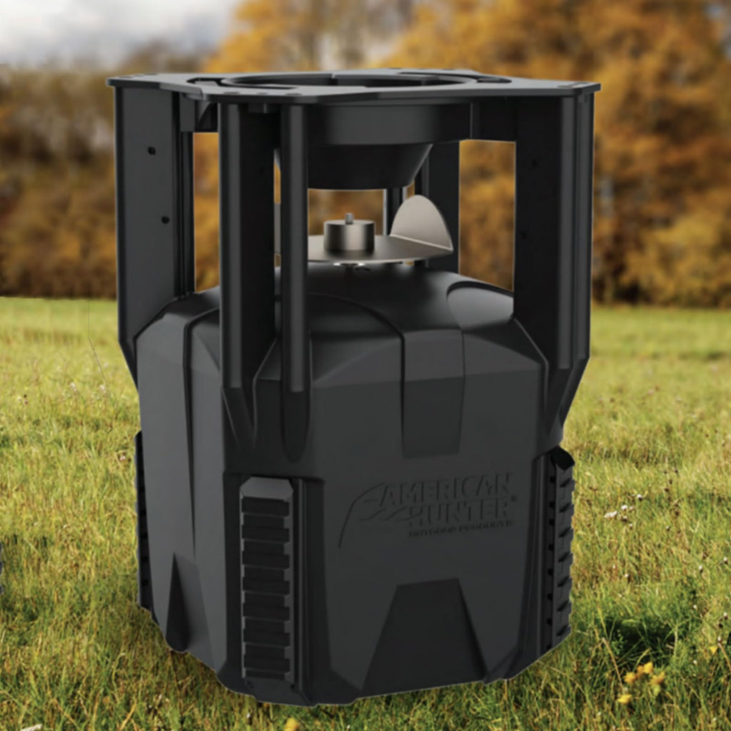 American Hunter Xde Feeder Kit | Hunting Versatile Automatic Durable Steel Control Box With Motor & Digital Timer For Deer Game