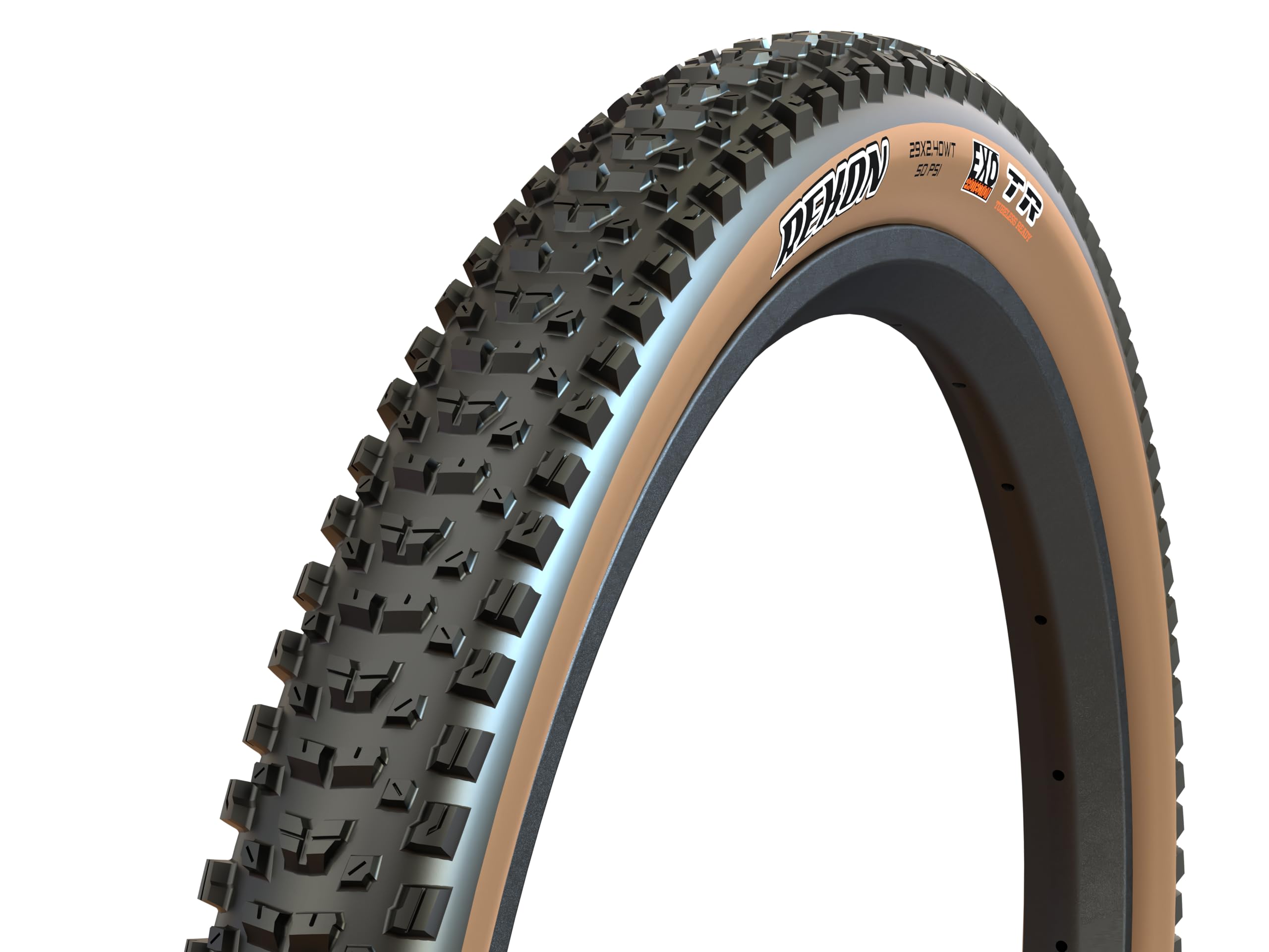 MAXXIS Rekon - 27.5x2.80-3CT, EXO, E25 | 3C MaxxTerra - EXO - E25 Rating, Tubeless | Light-Duty Trail Tire