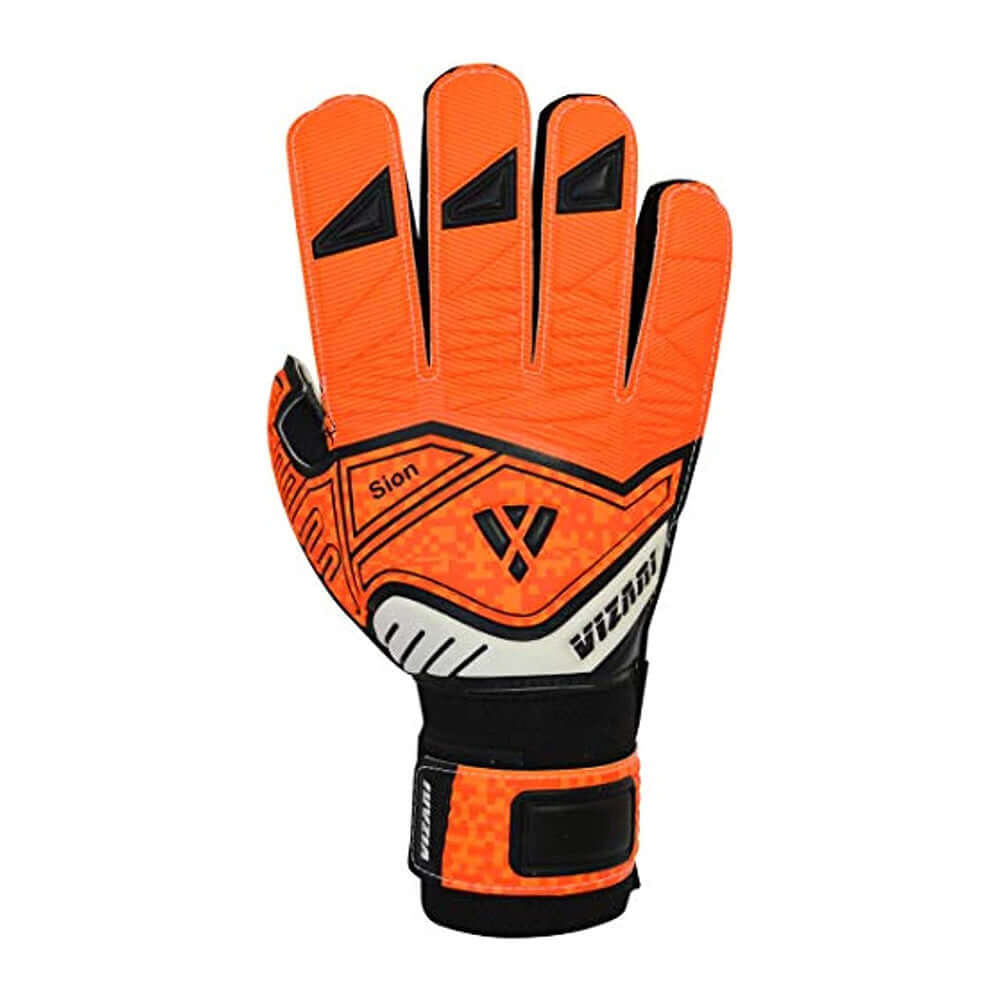 Vizari Sion Soccer Goalkeeper Gloves – Orange/White