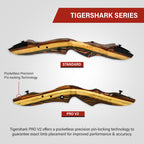 Southwest Archery Tigershark Takedown Recurve Bow - 62 Hunting Bow - Left & Right Handed - Draw Weights In 16Lb-60Lb - Usa Based