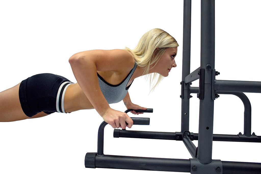 Health Gear Cft2.0 Functional Cross Fitness Training Gym Style Training Power Tower & Adjustable Workout Bench System For Pull U