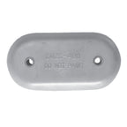 Martyr Cmmzc406A, Aluminum Alloy Pleasurecraft Large Streamlined Bolt-On Hull Anode