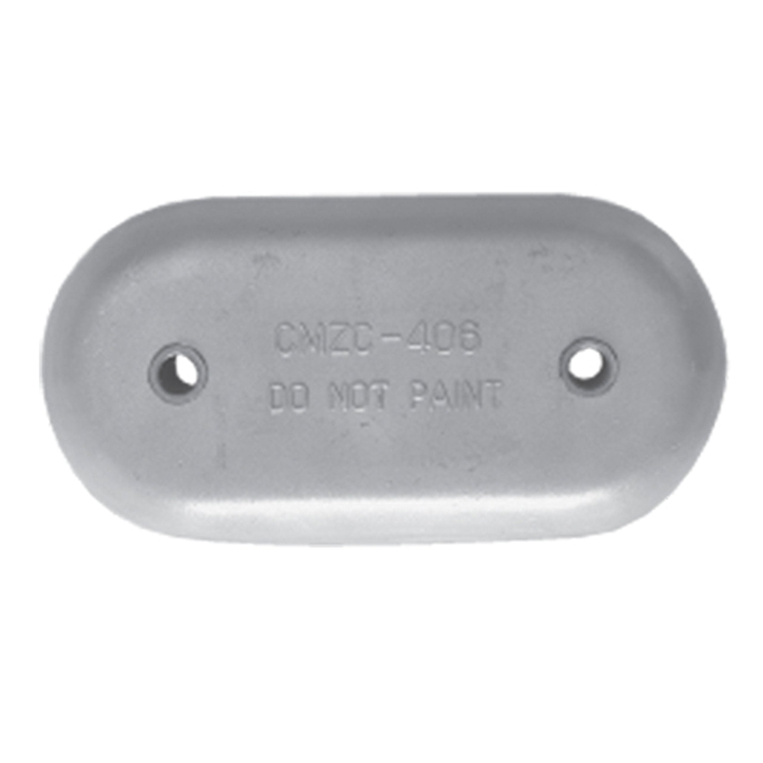 Martyr Cmmzc406A, Aluminum Alloy Pleasurecraft Large Streamlined Bolt-On Hull Anode
