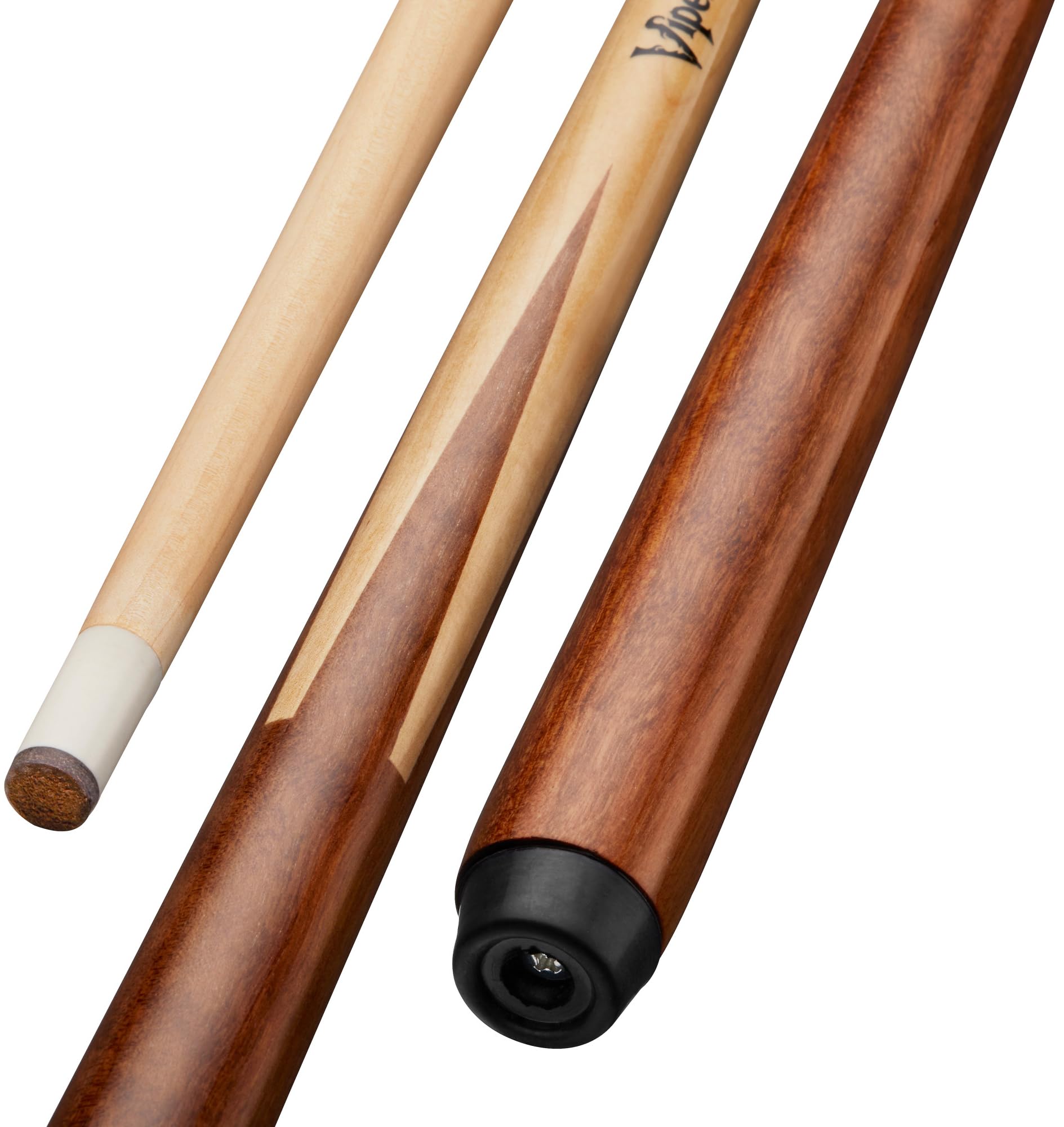 Viper By Gld Products Commercial/House 57'' 1-Piece Canadian Maple Billiard/Pool Cue, 18 Ounce, Brown (50-0100-18)