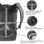 Frelaxy Waterproof Backpack Rain Cover, 8000Mm Waterproof Level, Upgraded Ultra-Strong Multilayer Structure, Antislip Cross Buck